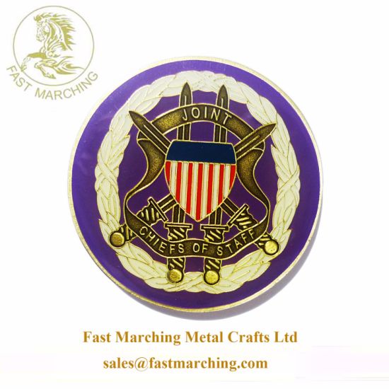 Customized Factory Military Trolley Souvenir Metals Us Challenge 3D Coin