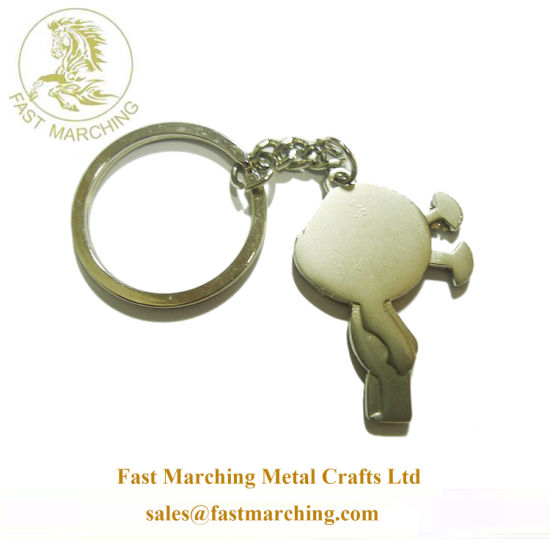 Factory Price Personalized 3D Chain Ring Gifts Award Key Holder