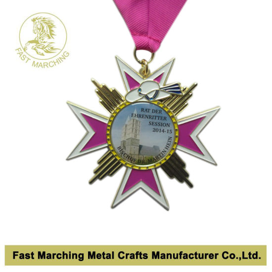 Custom Metal Printed Souvenir Carnival Honor Sport Medal Medallion