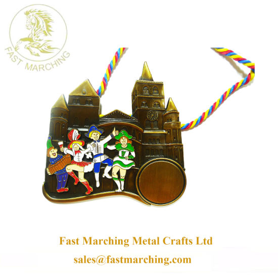 Custom Finisher Award Medallion 3D China Cups Metal Medal for Sale