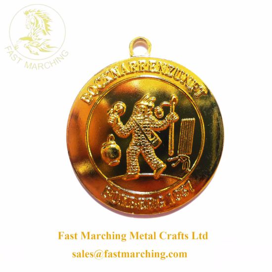 Custom Medallion Marble 3D Zinc Alloy Lapel Pin Running Medals