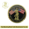 Custom Souvenir Military Challenge Coin with Wave Edges Factory