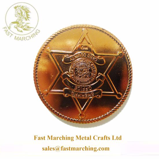 Custom Souvenir Precious Gold Base Challenge Fantasy Metal Coin