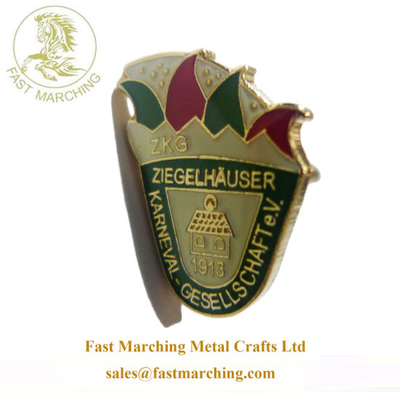 Cheap Factory Price Gift Sleeve Button Tin Souvenir Enamel Cuff-Link