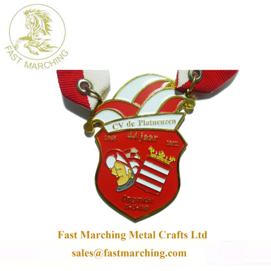 Custom Boat and Ribbons Awards Enamel Design Your Own Medal for Kids