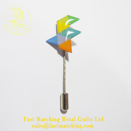Custom Promotional Gift Metal Plate Button Heart Brand Badge Maker