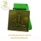 Factory Price Honour Finisher Medallion Gift Green Medal Ribbon