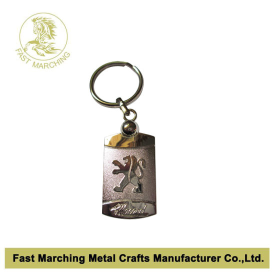 3D Keyring with Logo of a Lion