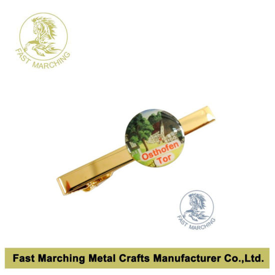 Custom Enamel Metal Tie Clip Tie Bar Factory Price