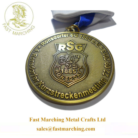 Factory Price Custom Good Quality Shaped Awards Germany Logo Medals