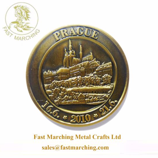 Custom Promotional Metal Die Casting AG 999 Silver Cheap Coin