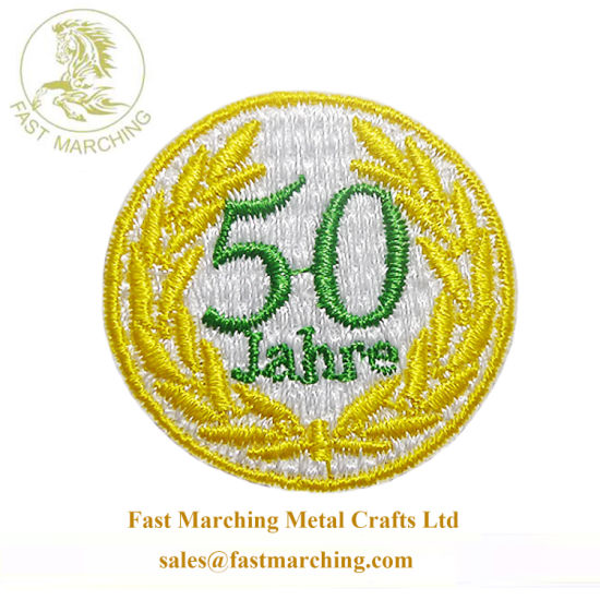 Wholesale Embroidered Badge Designer Lapel Pin Patches for Clothes