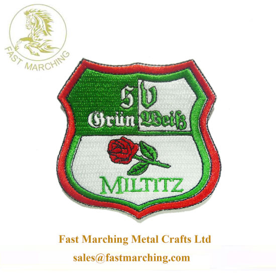 Custom Cheap Suit Plaque Awards Suppliers Embroidered Patches Embroidery