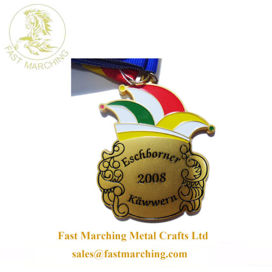 Wholesale Custom Award and Ribbons Finisher Enamel Medal for Sale
