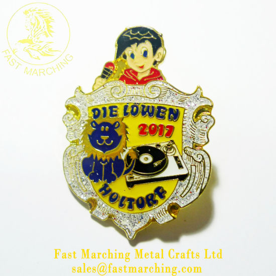 Custom Nurse Lapel Material Magnet Stainless Steel Chaplain Badge