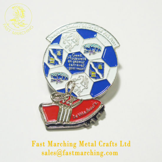 Custom Cheap Mini Brand Metal Pin Sport Badge Manufacturers