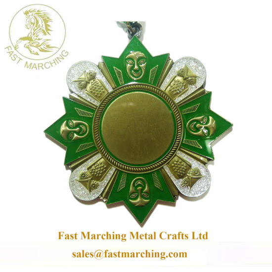 Custom Gift Round Blank Metal Awards Engraved Medals for Kids