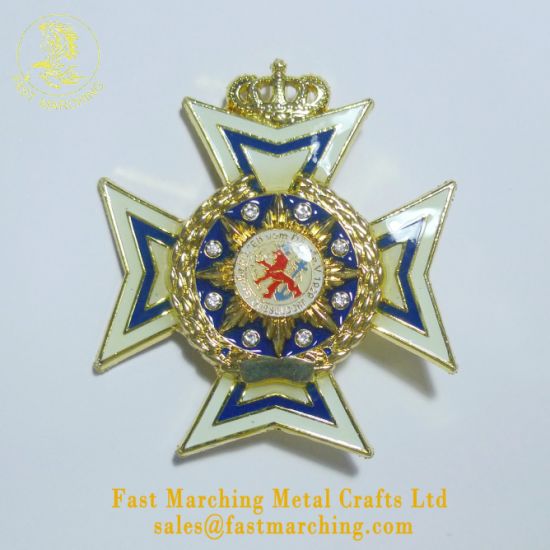 Enamel Collar Blazer Poppy Wing Heart Eagle Pin Badge Emblem