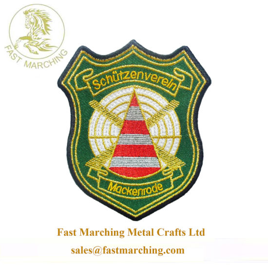 Factory Price Custom Embroidered Sublimation Own Logo Badge University Patches