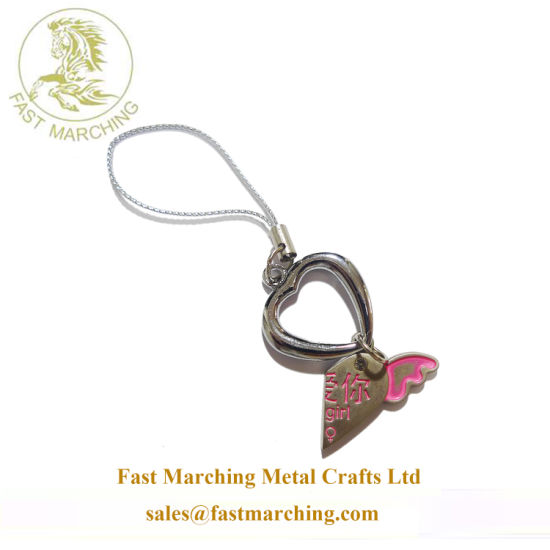 Custom Double Keychains Sided Engraved Couples Metal Chain for Keys