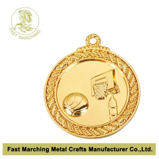 Award Souvenir Basketball Match Medal Top Quality Medallion Trophy