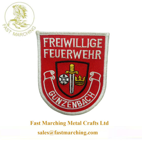 Wholesale Embroidered Badge Designer Lapel Pin Patches for Clothes