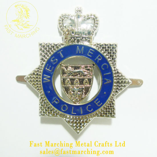 Custom Factory Price Cap Star Shaped Police Toy Award Badges