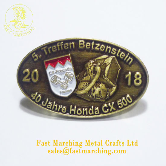 Cheap Metal Wing 3D Magnet Scout Pilot Awards Badge Maker