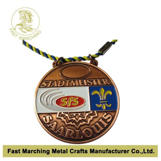 Metal Award Souvenir Sports Running Military Olympic Medal Medallion Maker