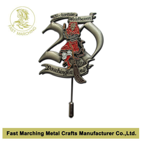 Rubber Back Metal Logo Custom Enamel Pin Badge Badges Factory Price