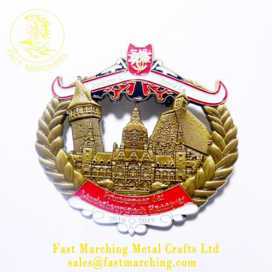 Custom Factory Price 3D Metal Reflective Badges Manufacturer in Mumbai