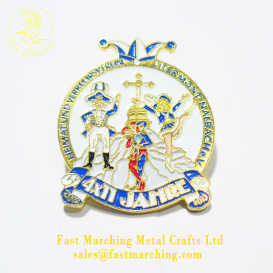 Custom Good Quality Grateful Dead Lapel Pin Badges Made