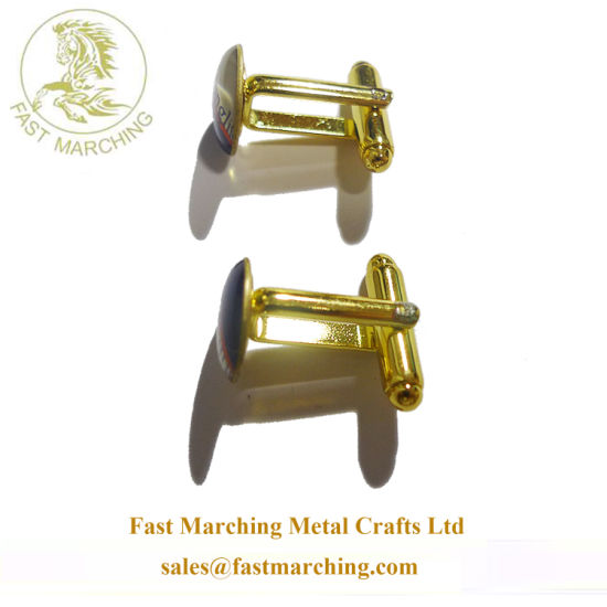 Wholesale Customized Gift Mens Zinc Alloy Cuff Links Sleeve Button