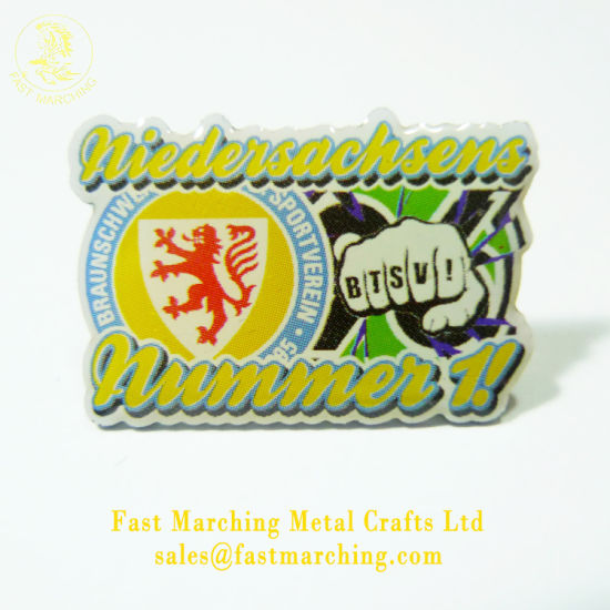 Factory Price Customised Wholesale Lapel Pin Epoxy Printed Badges Online