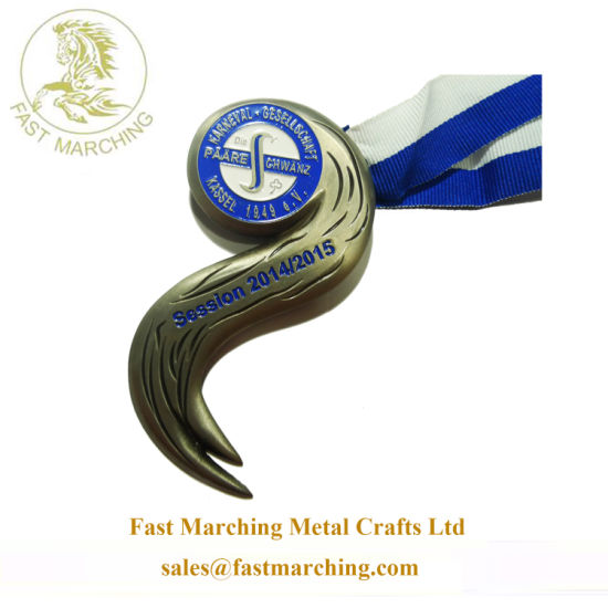Factory Price Custom Ribbons Trophy and Masonic Metal Medallions Medals