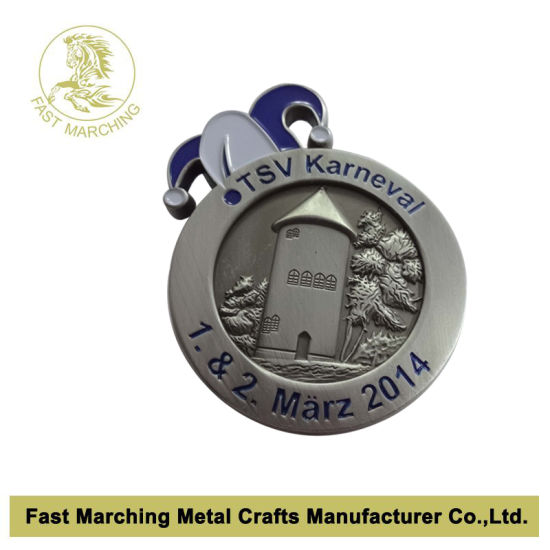 Metal Sport Award Olympic Marathon Medal, Medallion with High Quality
