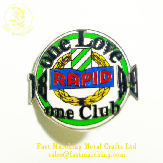 Custom Factory Price Magnetic Back Plate Collar Metal Made Badges