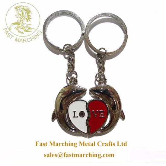 Custom Factory Price Gift Mini Perfume Enamel Funny Keychains