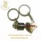 Wholesale Custom Personalized Gifts Engraved Enamel Made Keychains for Girlfriend