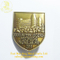 Factory Price Custom United Nations Gold France Reflective Badge