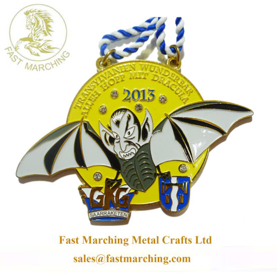 Custom Shaped Funny Sports Metal Award Medals for Kids