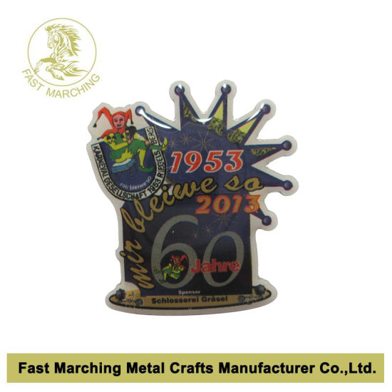 Wholesale Printed School Staff Name Pin Badge Button Emblem Factory