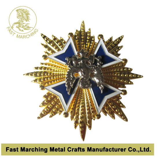 Custom Metal Soft Enamel Officer Police Badge for Promotion Gift