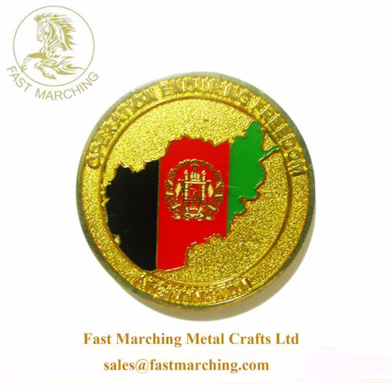 Custom Commemorative Stainless Steel Plated Brand Gold Coin Replica